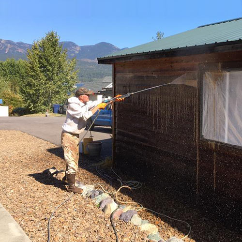 Flathead Valley painting and Cabin/Deck Stain Renovation Services